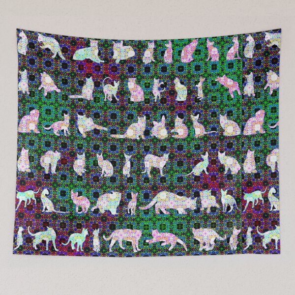 Item preview, "Fifty Felines" by surrealpete designed and sold by surrealpete.