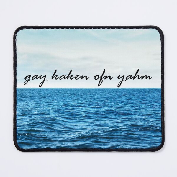 Item preview, gay kaken ofn yam - go shit in the sea (yiddish) designed and sold by bicycle.into.traffic.