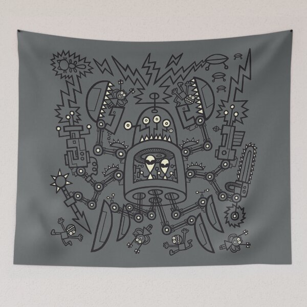 Item preview, Evil Crabkillbot from Crab Nebula Against Humanity designed and sold by TehStr4ngeOnes.