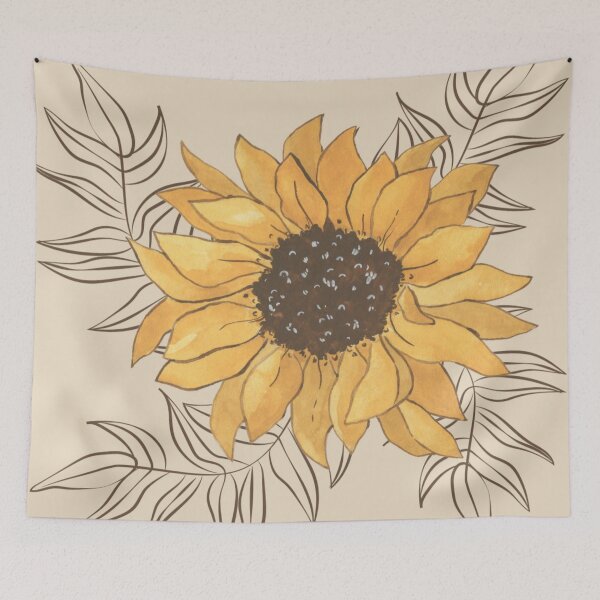 Item preview, Artistic Sunflower designed and sold by GraphicsClub.