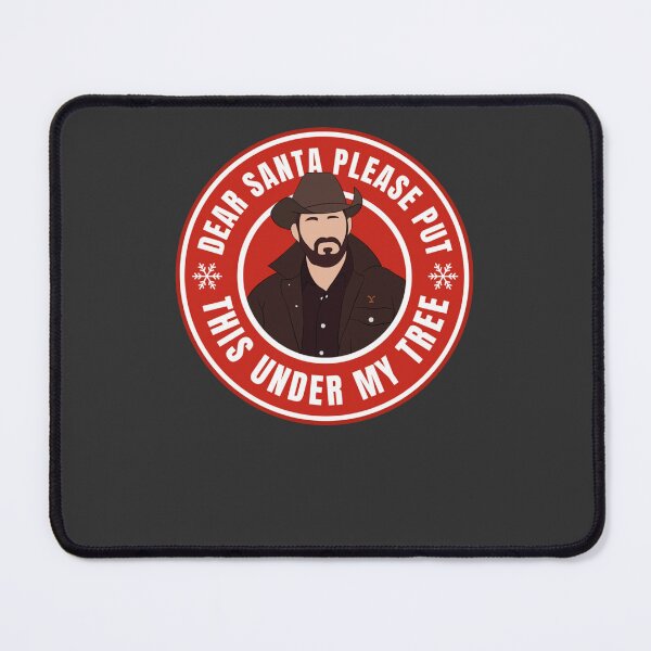 Item preview, Christmas Yellowstone ranch and Rip.  Essential T-Sh designed and sold by klapecas.