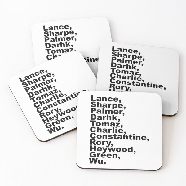 Item preview, Legends of Tomorrow last names   designed and sold by NickCastellano2.