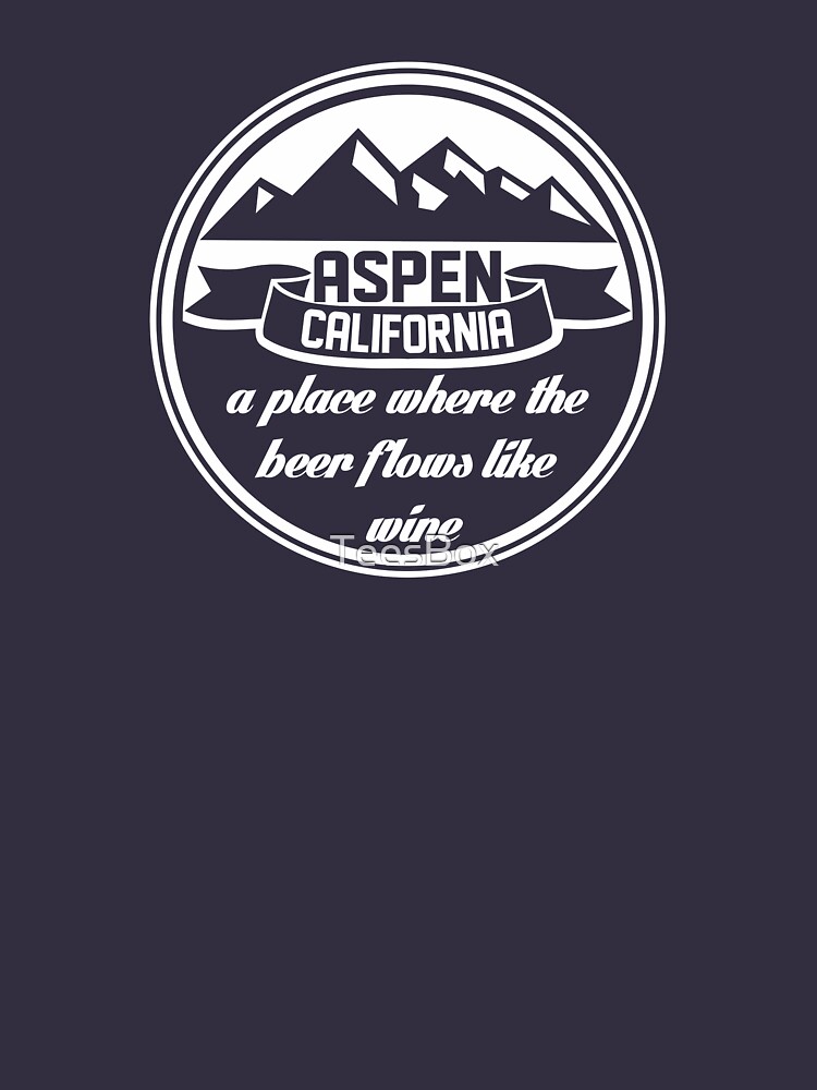 Aspen, California by TeesBox