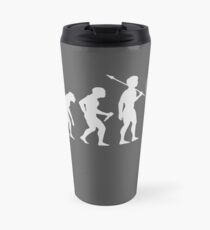 Evolution of Bean (White) Travel Mug