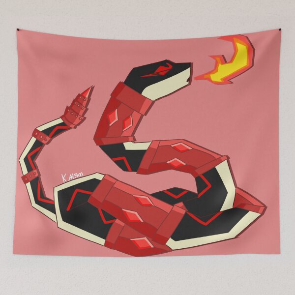 Item preview, Chinese Zodiac Fire Snake designed and sold by Weremoose.