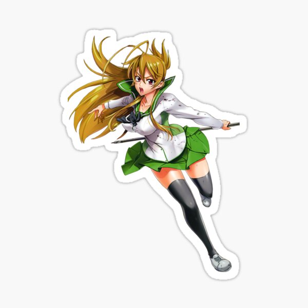 High School of the Dead Rei Miyamoto Anime Car Decal Sticker 001