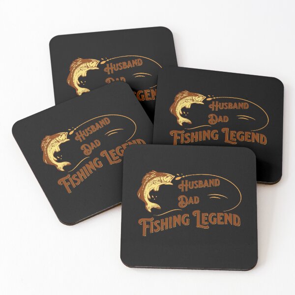 Item preview, Husband Dad Fishing Legend Brown Retro Vintage Fishing Lover designed and sold by Coffee Partee.