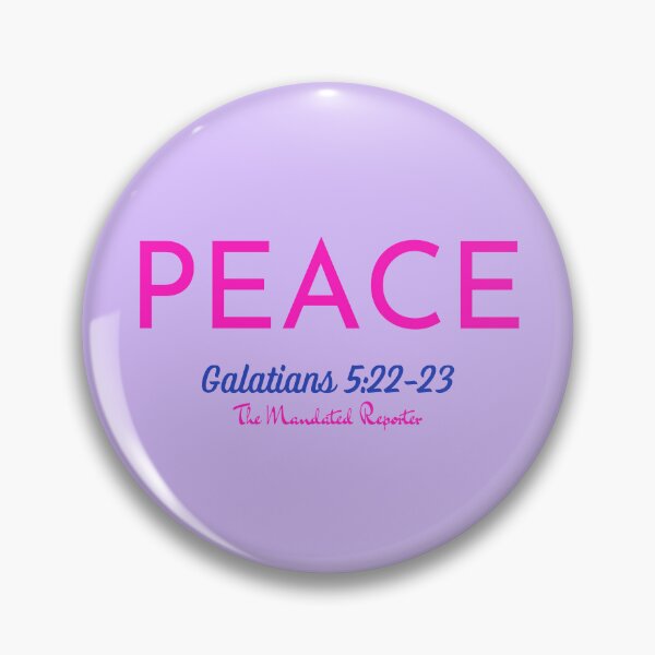 Item preview, The Fruit of The Spirit Peace - Lavender, Magenta designed and sold by TheReporter1.