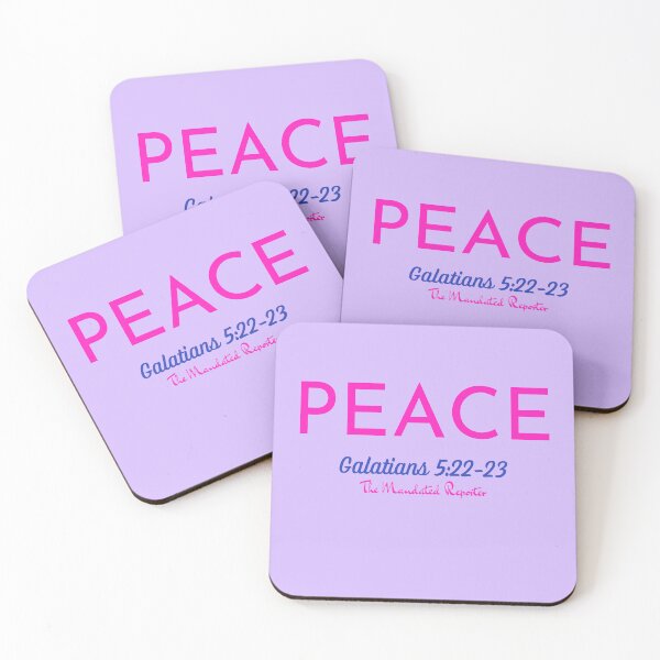 Item preview, The Fruit of The Spirit Peace - Lavender, Magenta designed and sold by TheReporter1.