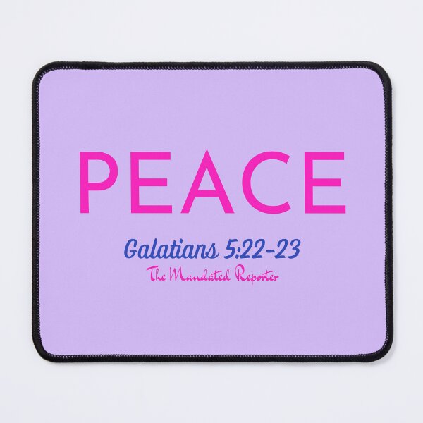 Item preview, The Fruit of The Spirit Peace - Lavender, Magenta designed and sold by TheReporter1.