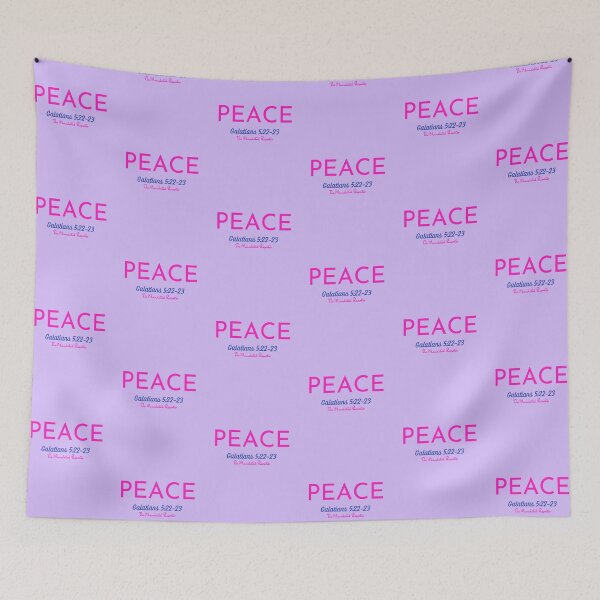 Item preview, The Fruit of The Spirit Peace - Lavender, Magenta designed and sold by TheReporter1.