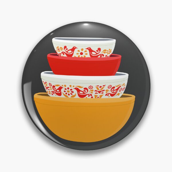 Item preview, Pyrex Friendship Bowl designed and sold by MarijkeMakesArt.