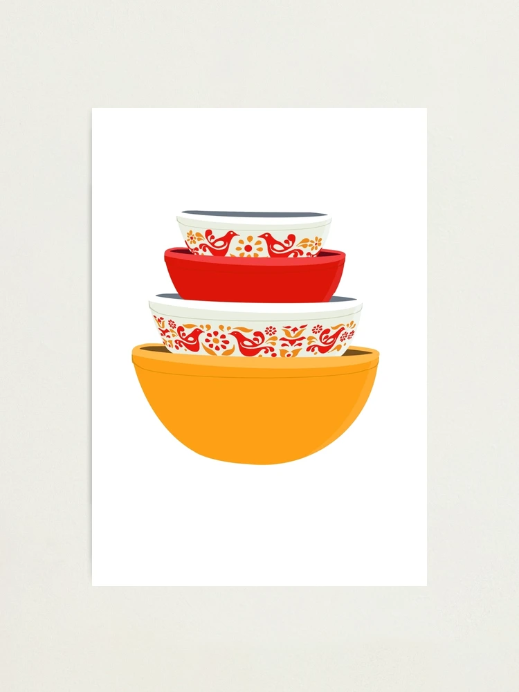 Pyrex top Friendship bowl set