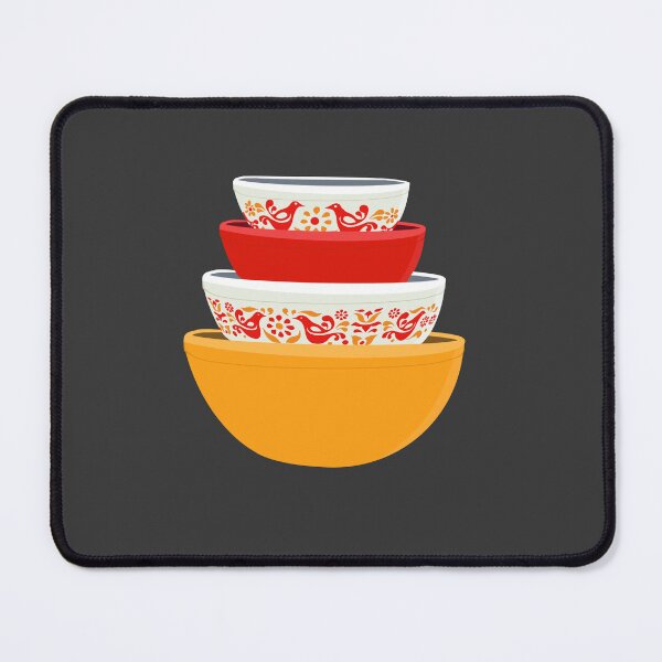 Item preview, Pyrex Friendship Bowl designed and sold by MarijkeMakesArt.