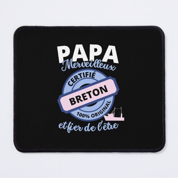 Item preview, original Breton certified wonderful dad designed and sold by RomualdGR.
