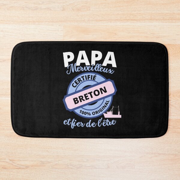 Item preview, original Breton certified wonderful dad designed and sold by RomualdGR.