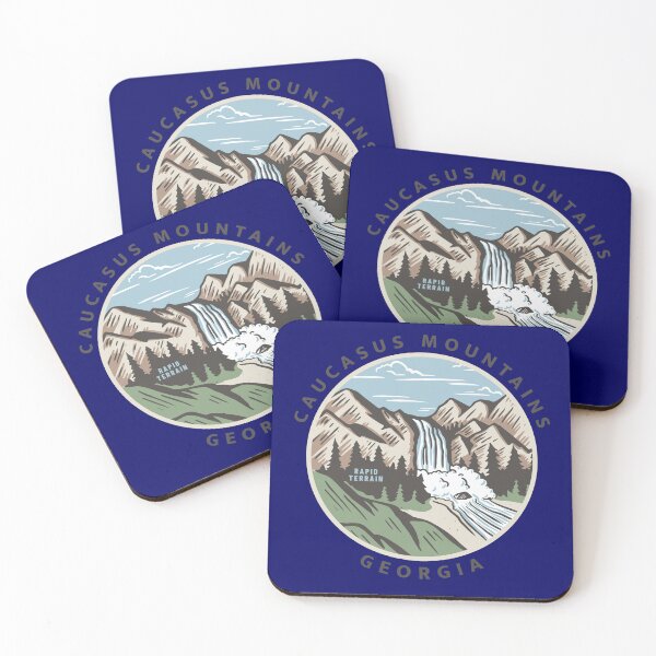Item preview, CAUCASUS MOUNTAINS, GEORGIA designed and sold by RapidTerrain.