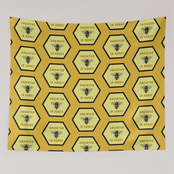 Item preview, Anointed in Honey- Yellow Honeycomb designed and sold by AshTreeCrtvCo.