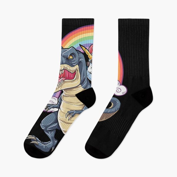 Item preview, Unicorn Riding T rex Dinosaur Boys Girls Kids Gift designed and sold by HugheDemeyer.