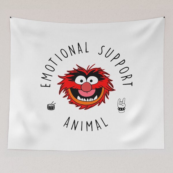 Item preview, Animal Muppets  Emotional Support Animal Drummer Classic T-Shirt designed and sold by Bellais023.