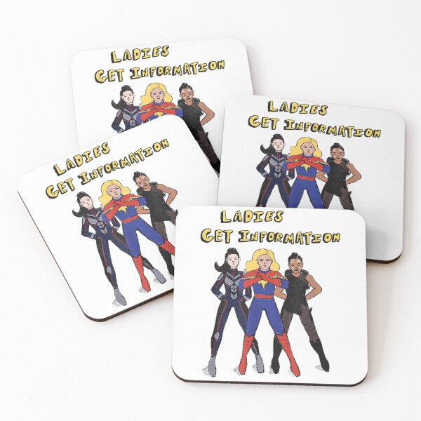 Item preview, Super Heroes Ladies Get Information designed and sold by KershiaCampbell.