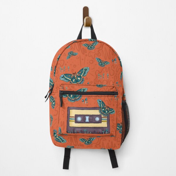 Item preview, Cassette Tape & Moths Pattern designed and sold by misslovelymess.