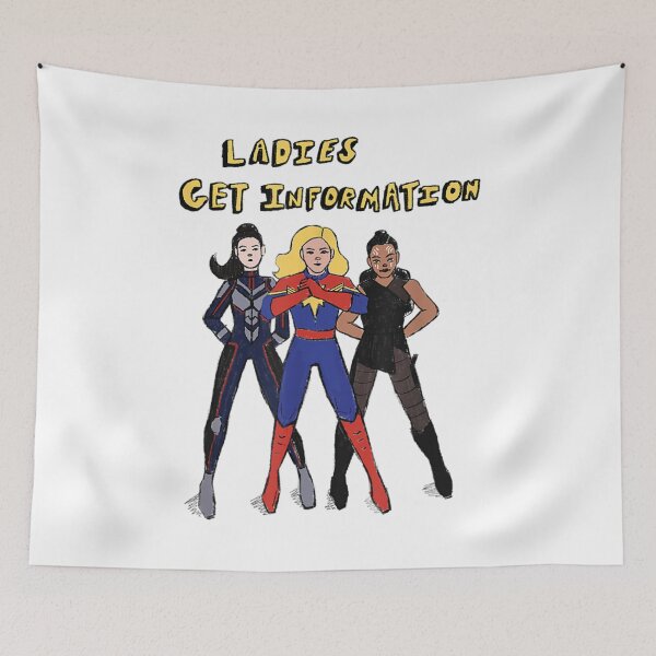 Item preview, Super Heroes Ladies Get Information designed and sold by KershiaCampbell.