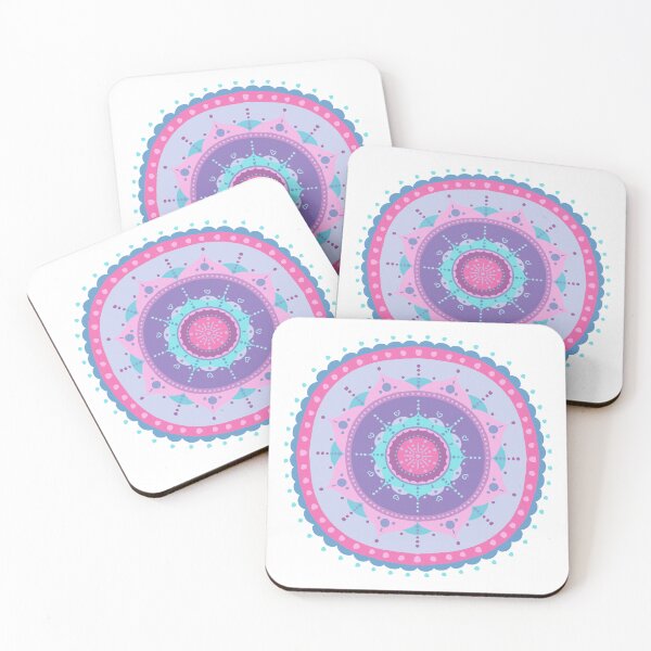 Item preview, cotton candy color mandala ? idk boi designed and sold by ggradar.