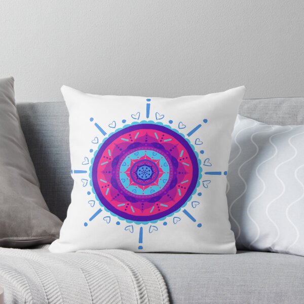 Item preview, blue pink and purple mandala designed and sold by ggradar.