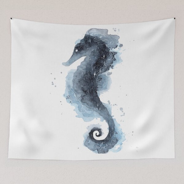 Item preview, Galaxy Seahorse designed and sold by Threeleaves.