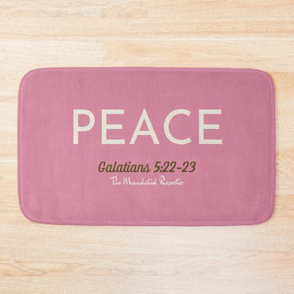 Item preview, The Fruit of The Spirit Peace - Pink, Tan designed and sold by TheReporter1.