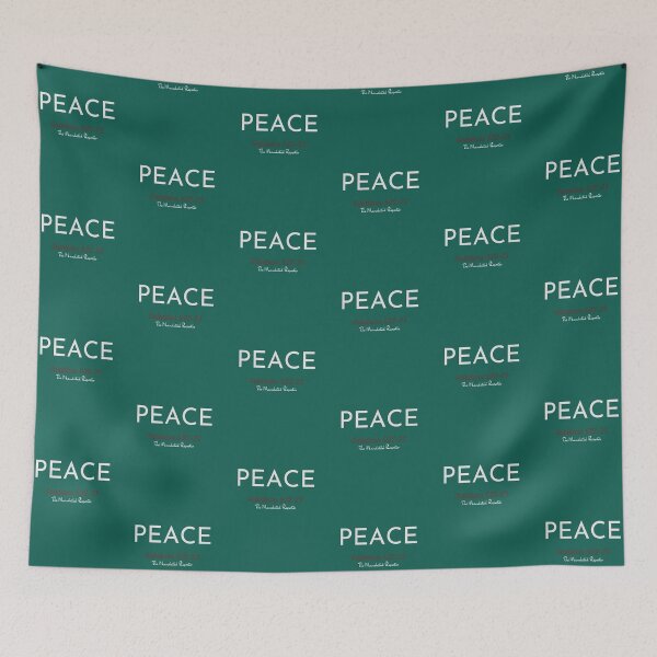 Item preview, The Fruit of The Spirit Peace - Teal, Tan designed and sold by TheReporter1.