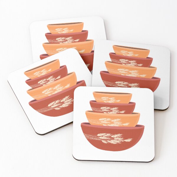 Item preview, Pyrex Autumn Harvest Bowl designed and sold by MarijkeMakesArt.