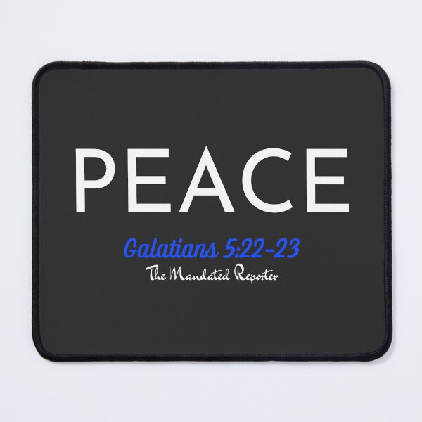 Item preview, The Fruit of The Spirit Peace - Black, White designed and sold by TheReporter1.