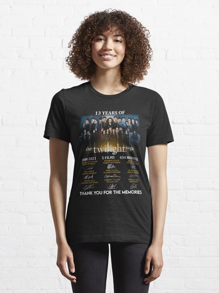 13 Years Of The Twilight Saga Signature Shirt, Twilight Cast Unisex T Shirt,  Twilight Midnight Sun Movie T Shirt Essential T-Shirt for Sale by  Kristineiu12
