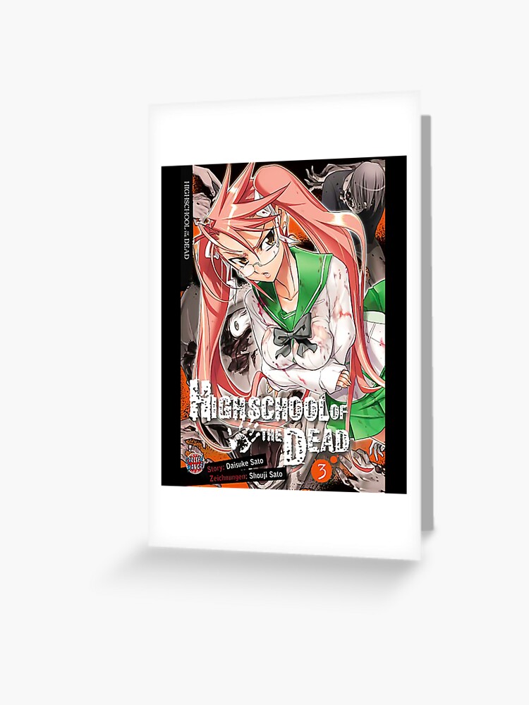 High School Of The Dead comic highschool of the dead Poster" Greeting Card  for Sale by Simonaigueroa | Redbubble