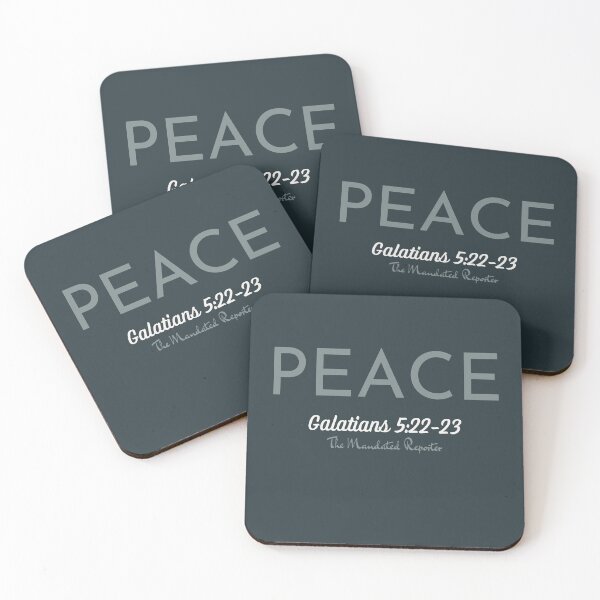 Item preview, The Fruit of The Spirit Peace - Black, White designed and sold by TheReporter1.