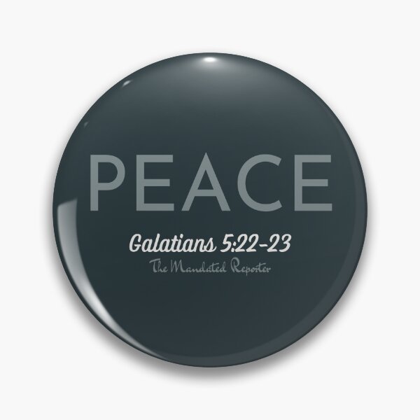 Item preview, The Fruit of The Spirit Peace - Black, White designed and sold by TheReporter1.
