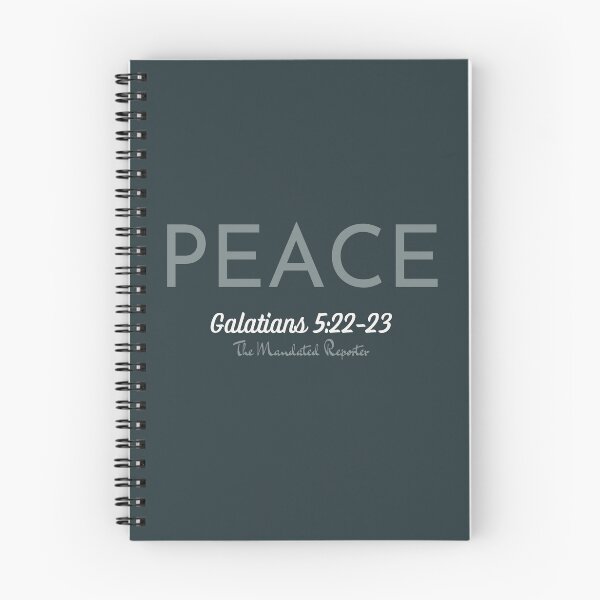 Item preview, The Fruit of The Spirit Peace - Black, White designed and sold by TheReporter1.