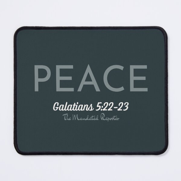 Item preview, The Fruit of The Spirit Peace - Black, White designed and sold by TheReporter1.