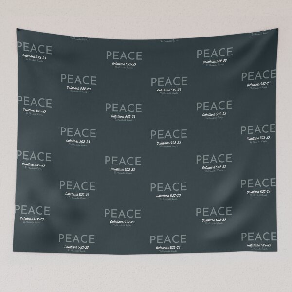 Item preview, The Fruit of The Spirit Peace - Black, White designed and sold by TheReporter1.