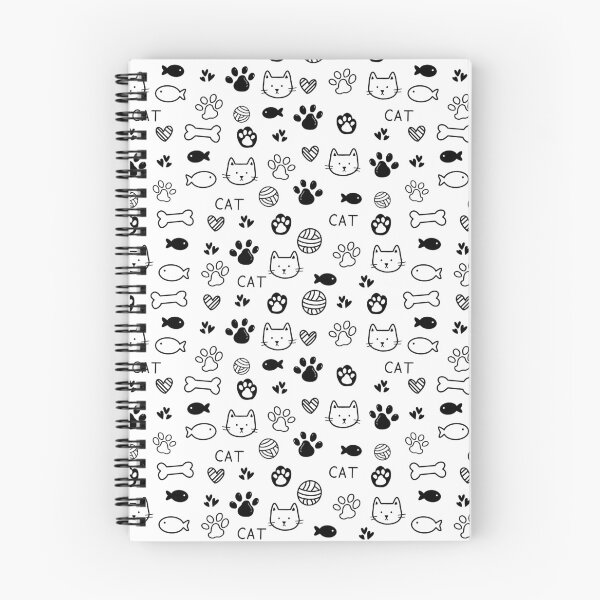 Item preview, Cute Cat Pattern designed and sold by SSK Designs.