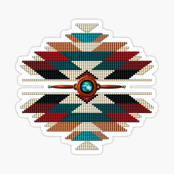 Item preview, Southwest Native American Sunburst designed and sold by Naumaddic Arts.