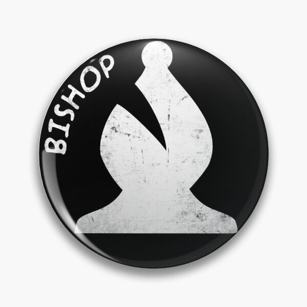 Item preview, Chess Pieces White Bishop Chess Bishop White Chess Piece  designed and sold by Minnesnowta.