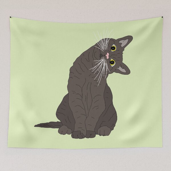 Item preview, Wanderlust Cat designed and sold by MAXLEE Art.