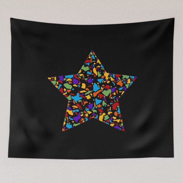 Item preview, Rainbow Pride Mosaic Terazzo  Star designed and sold by HighFives555.