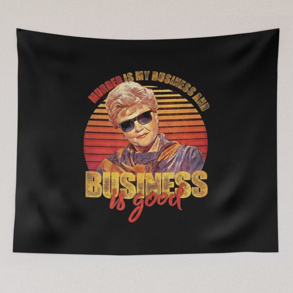 Item preview, Vintage Jessica Fletcher Murder Is My Business And Business Is Good Gifts  designed and sold by Lilyasher390.