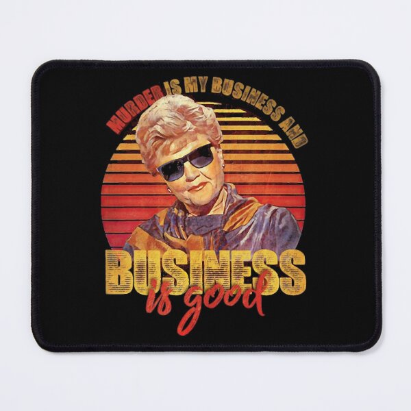 Item preview, Vintage Jessica Fletcher Murder Is My Business And Business Is Good Gifts  designed and sold by Lilyasher390.