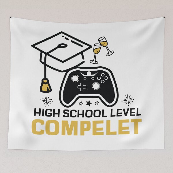 Item preview, graduation high school level complete t-shirt   designed and sold by Artezia.