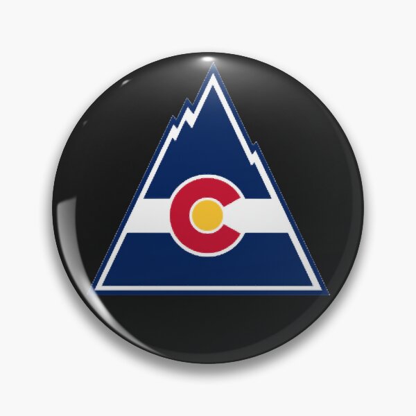 Vista previa del artículo con la obra «Vintage colorado hockey retro rockies», diseñado y vendido por MonicaBush342.